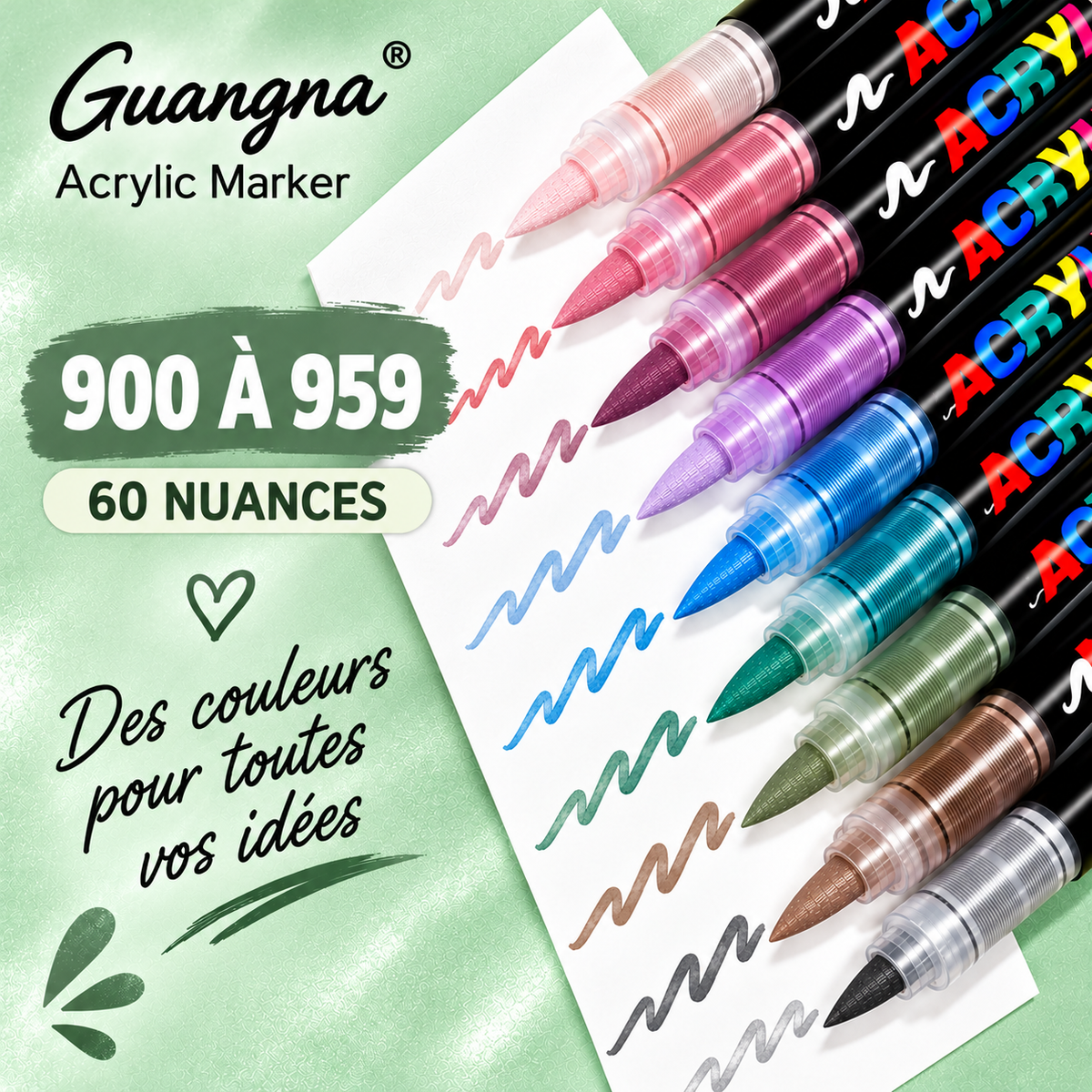 Guangna brush à l'unité de 900 à 959