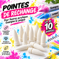 Pointes de rechange pour feutres acryliques Guangna & Languo